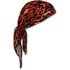 Ergodyne Chill Its 6615 High Performance Do Rag, Flames, small image number 1