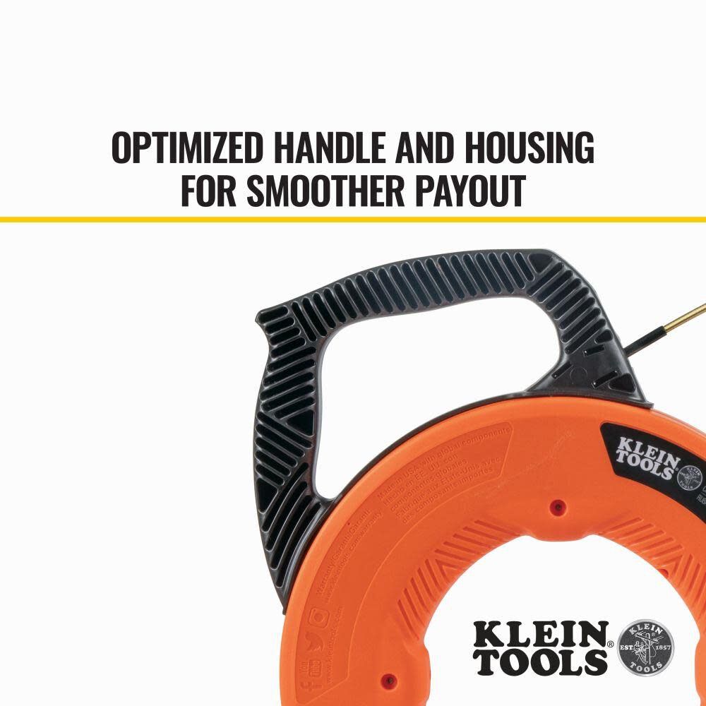 Klein Tools 100' MG FBG Fish Tape with Leader, large image number 4