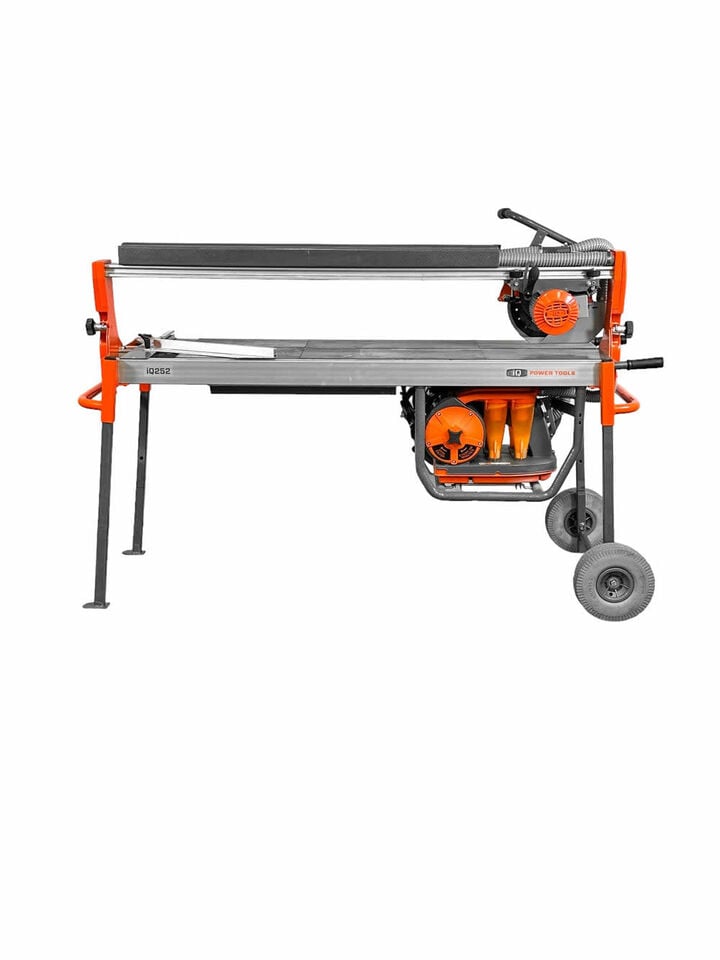 iQ Power Tools iQ252 10 Inch Dry Cut Rail Saw with Integrated Dust Control System, large image number 4