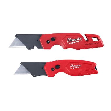 Milwaukee FASTBACK with Storage & FASTBACK Compact Knife Set