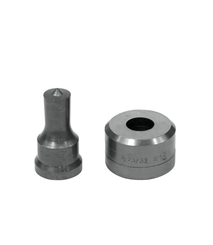 Edwards 11/16 Inch Punch 23/32 Inch Die Round Punch and Die Set