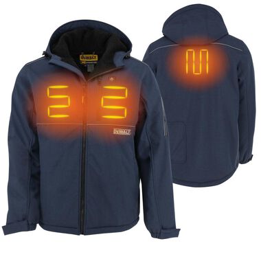DEWALT Mens Heated Barn Coat Kit, large image number 10