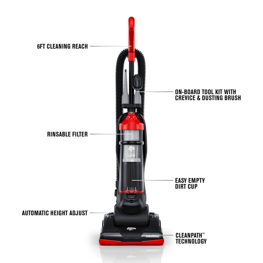 Dirt Devil Endura Lite Upright Vacuum Cleaner UD20121 Acme Tools