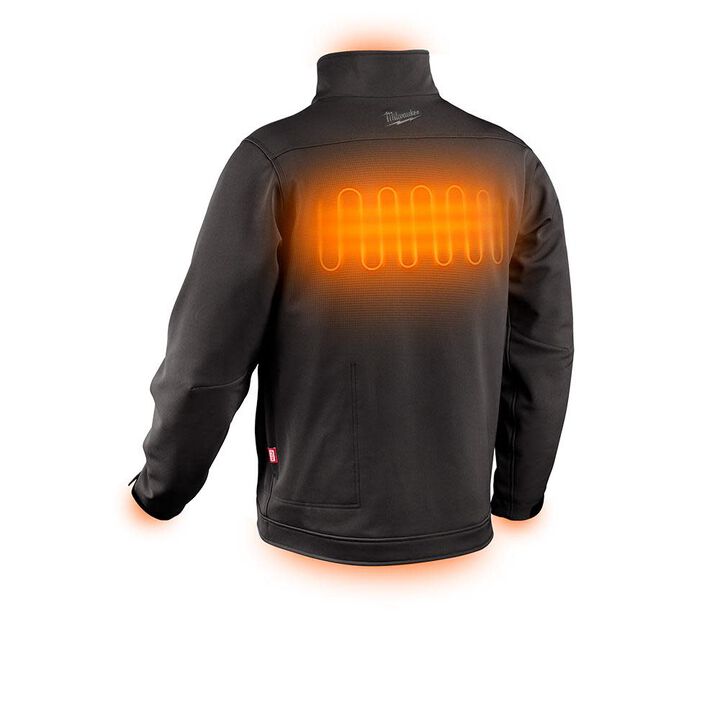 Milwaukee M12 Heated TOUGHSHELL Jacket Kit, Large, Black (Reconditioned), large image number 2