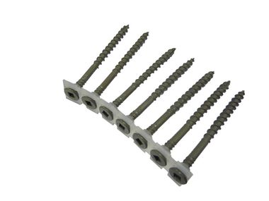 B and C Eagle #8 x 2-1/2 In. Exterior Collated Screws