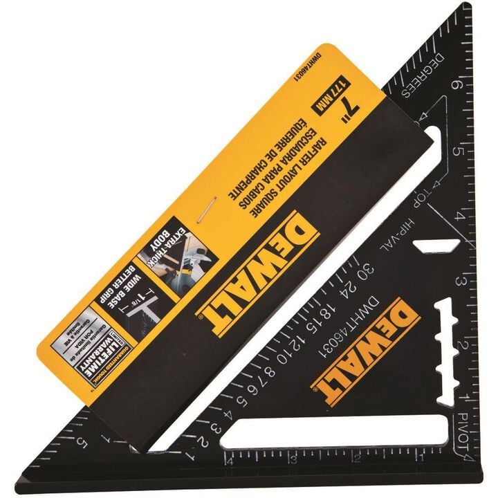 DEWALT 7in Premium Rafter Square, large image number 4