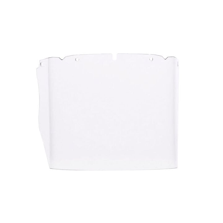 MSA Safety Works V-Gard Visor, Propionate, Clear, Molded, (8 Inch x 17 Inch x.098 Inch)