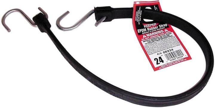 Keeper 24 In. Rubber Strap