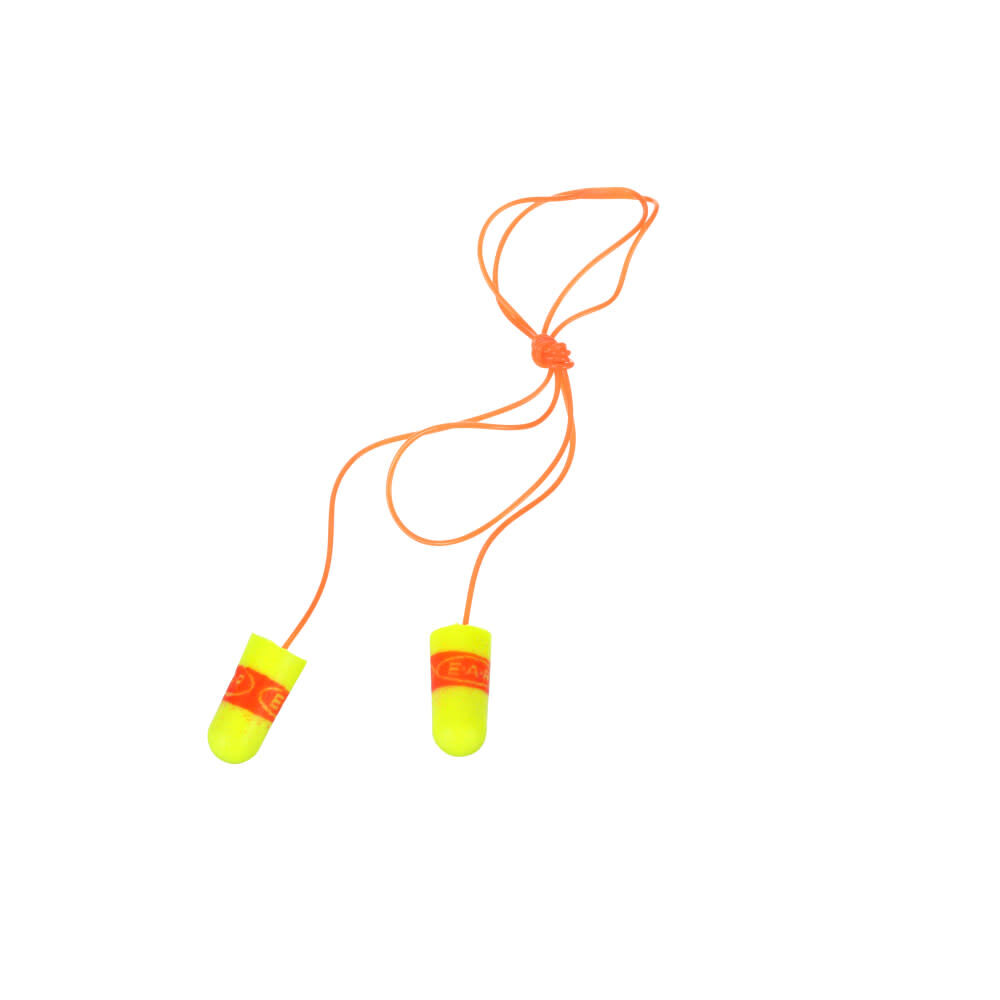 3M E-A-Rsoft SuperFit Earplugs 311-1254 Corded Poly Bag Regular Size 200pk, large image number 2