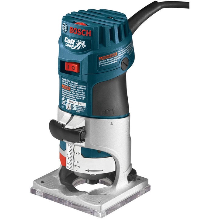 Bosch 1 HP Colt Variable Speed Palm Router Kit Reconditioned