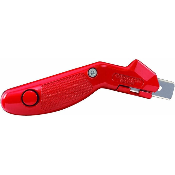 Crain Slotted Razor Blade Push-Button Carpet Knife