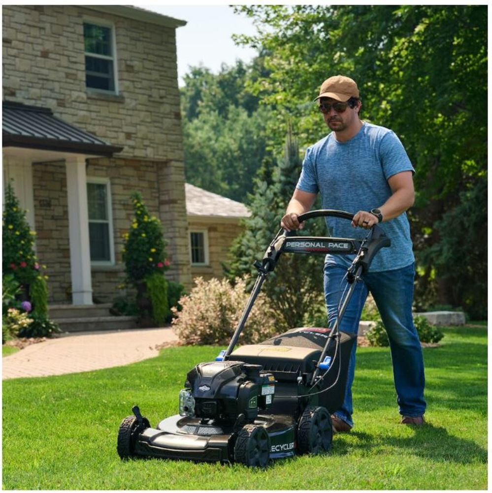 Toro 22 Inch 56 cm Recycler Max Gas Lawn Mower with Personal Pace SmartStow 21485 Acme Tools