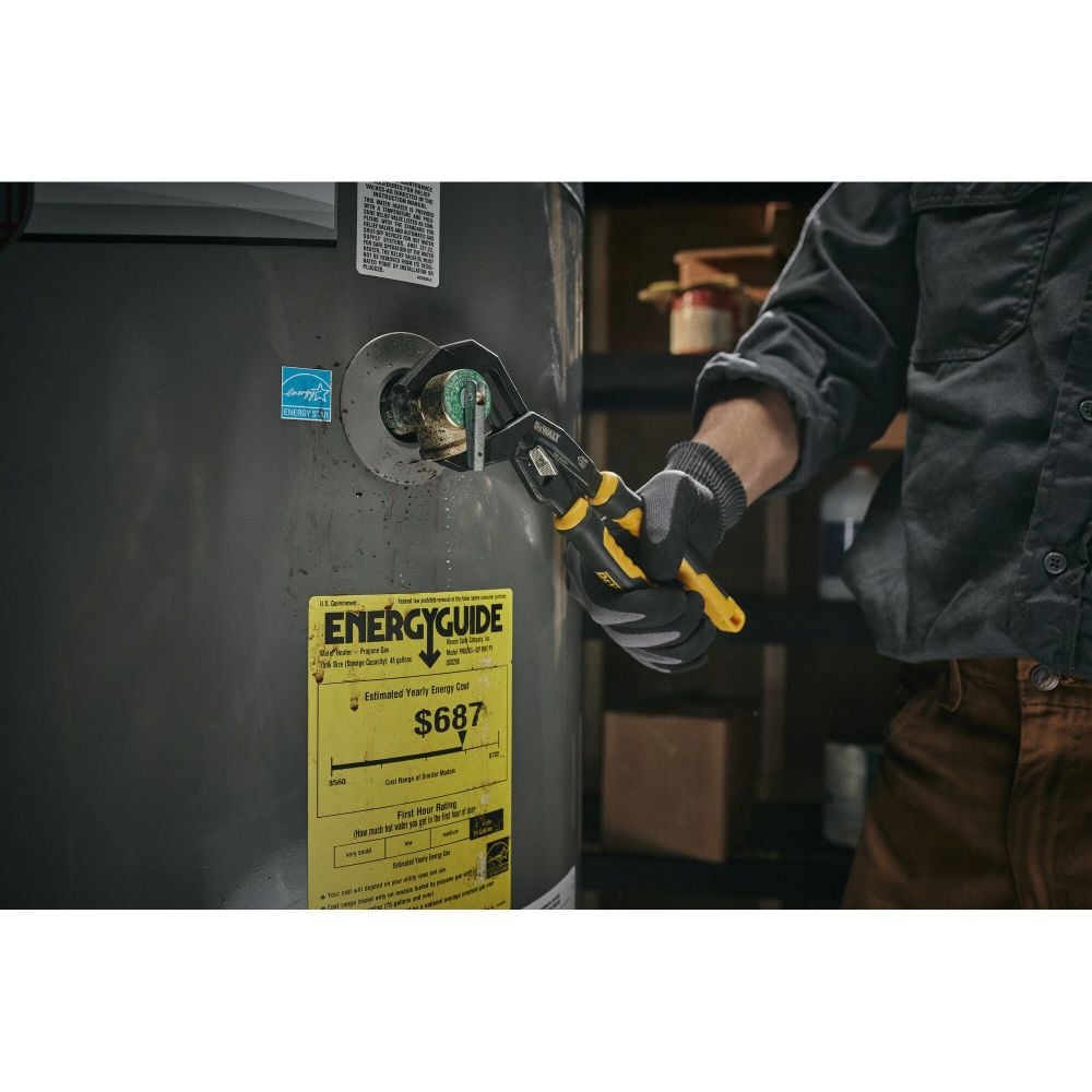 DEWALT 12 Inch Slidelock V Jaw Pliers, large image number 8