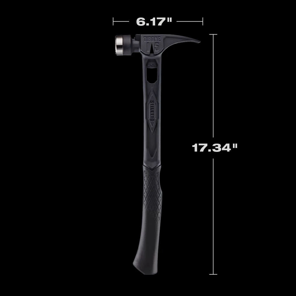 Stiletto TIBONE 15oz Limited Edition Titanium Framing Hammer