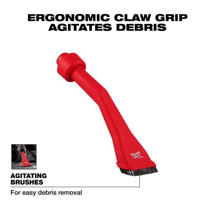 Milwaukee AIR-TIP Claw Utility Nozzle with Brushes, large image number 2