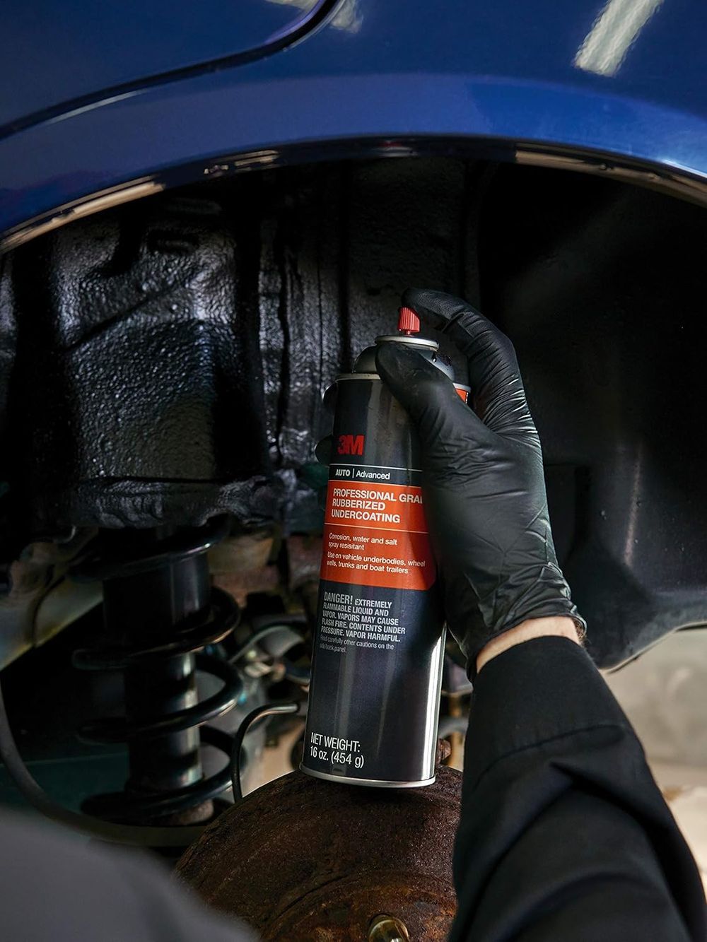 3M 16 Oz Aerosol Rubberized Multi-Purpose Undercoating, Black, large image number 8