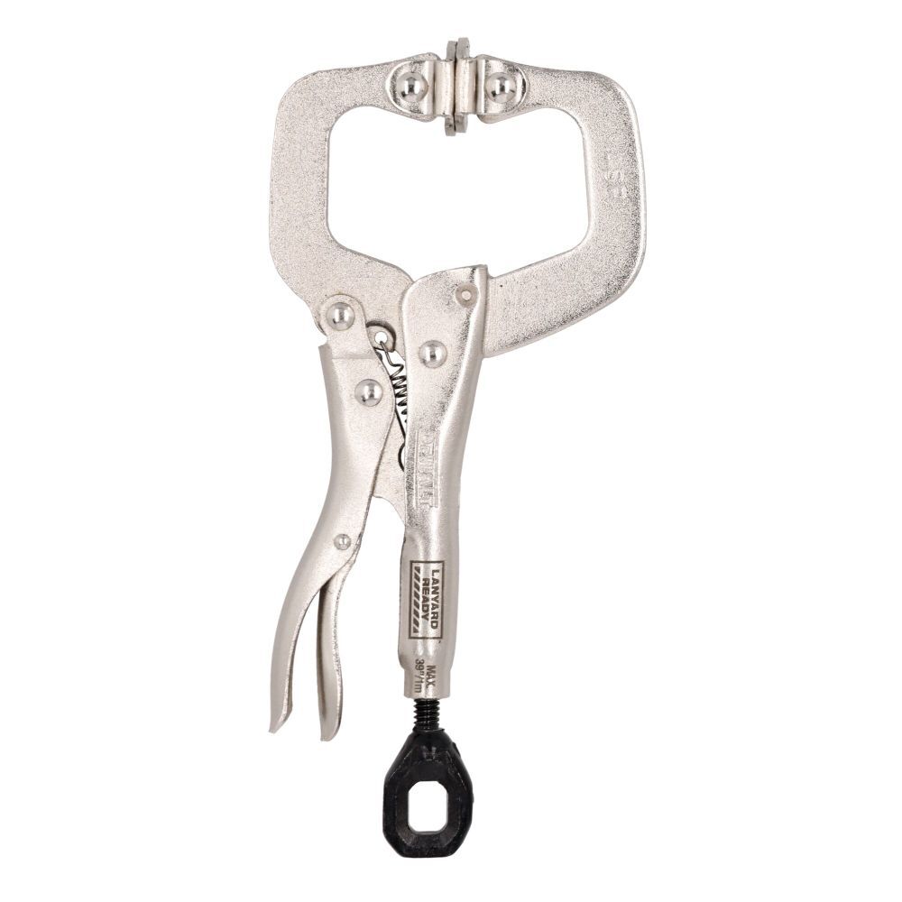DEWALT 4 Inch C Clamp with Swivel Pads Locking Plier - DWHT4SP