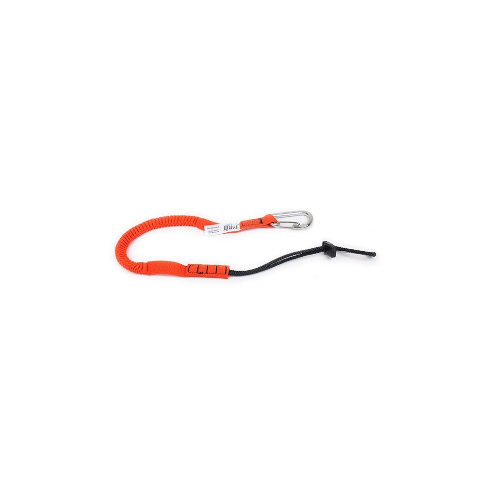 Guardian Fall Protection 5 Lbs 35-54 Inch Bungee Tool Tether with Screw-Gate & Elastic Ends, large image number 1