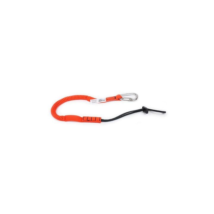 Guardian Fall Protection 5 Lbs 35-54 Inch Bungee Tool Tether with Screw-Gate & Elastic Ends