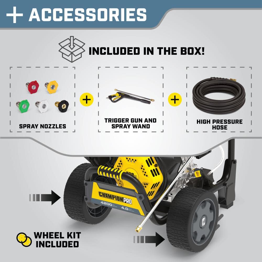 Champion gas pressure deals washer