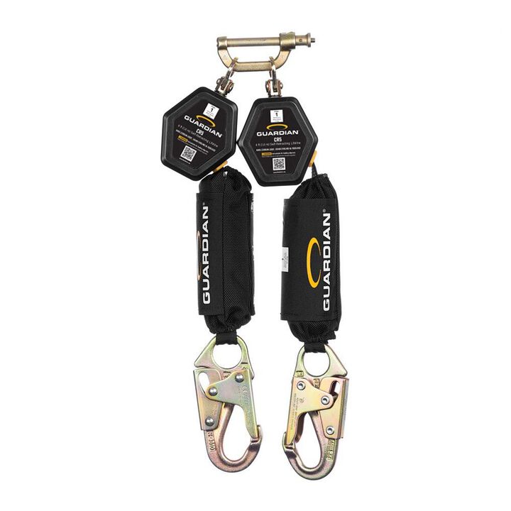 Guardian Fall Protection Class 1, CR5 Personal Self-Retracting Lifeline Dual Leg Steel Snap Hook, large image number 0