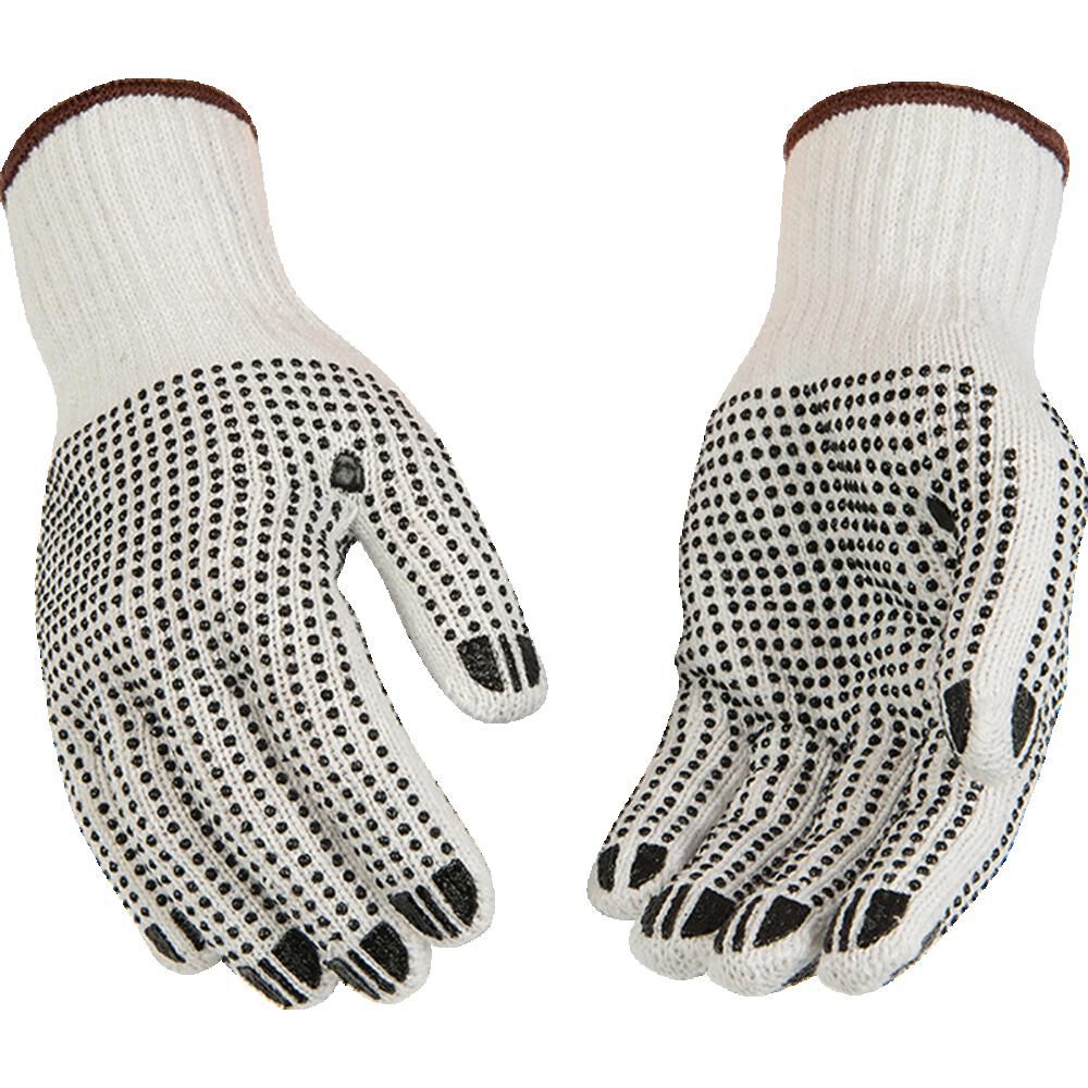 Kinco White String Knit Glove XL, large image number 2