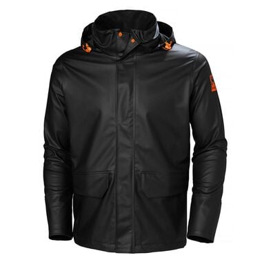 Helly Hansen PU Gale Waterproof Rain Jacket Black Large