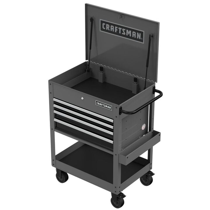 CRAFTSMAN Rolling Tool Cabinet, Gray, large image number 9