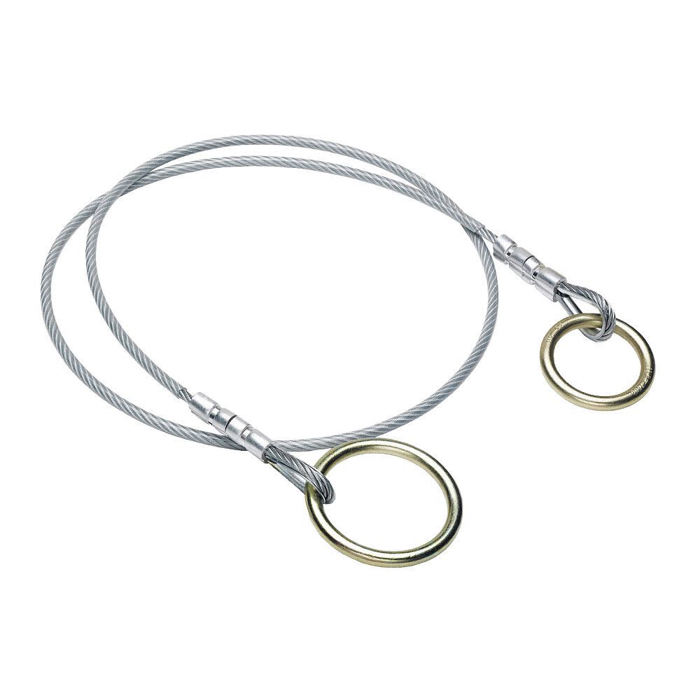 Werner 8ft Cable Choker (5/16in Vinyl Coated Cable, O-Rings), large image number 2