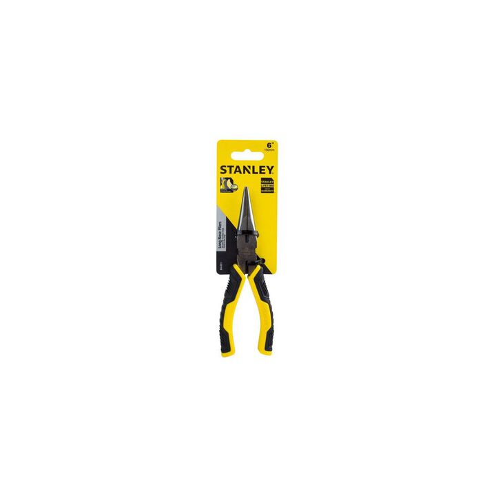 Stanley Bi-Material Long Nose Cutting Pliers 6 in, large image number 3
