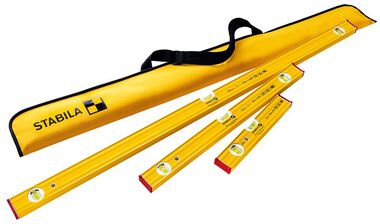 Stabila Pro Set Type 80 AS-2 Level Set 4824 and 12