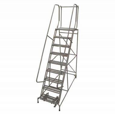 Cotterman Series 1000 9 Step X 26in W A6 Tread Step Ladder w/handrails