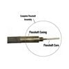 Oztec Industries 12 Ft. Carbon Steel/Neoprene Rubber Flexible Shaft for Vibrator, small image number 2