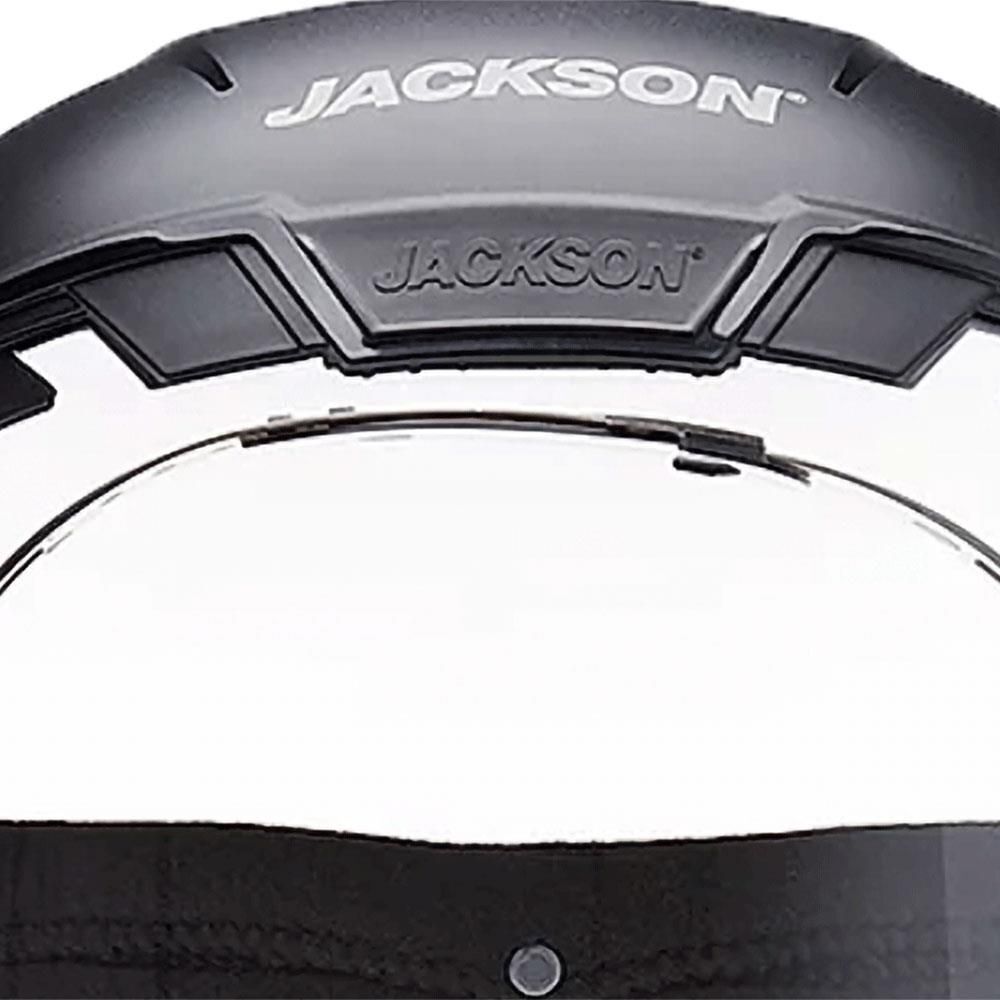 Jackson Safety Lightweight MAXVIEW Premium Face Shield with Ratcheting Headgear Clear Tint Anti-Fog Coating Black, large image number 5