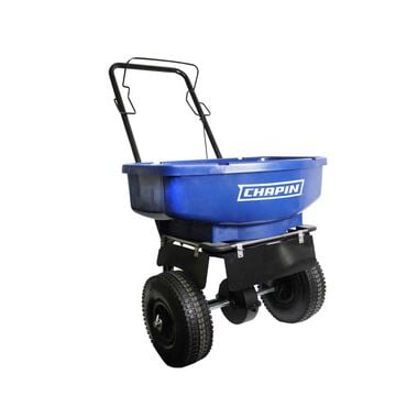 Chapin Mfg 80 Pound Poly Residential Salt and Ice Melt Broadcast Spreader