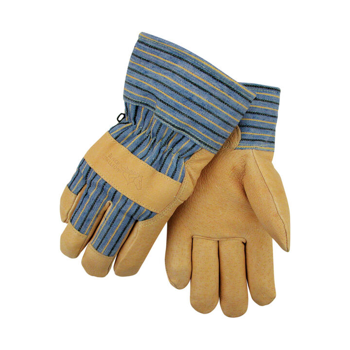 Black Stallion Grain Pigskin Leather Winter Work Gloves, large image number 1