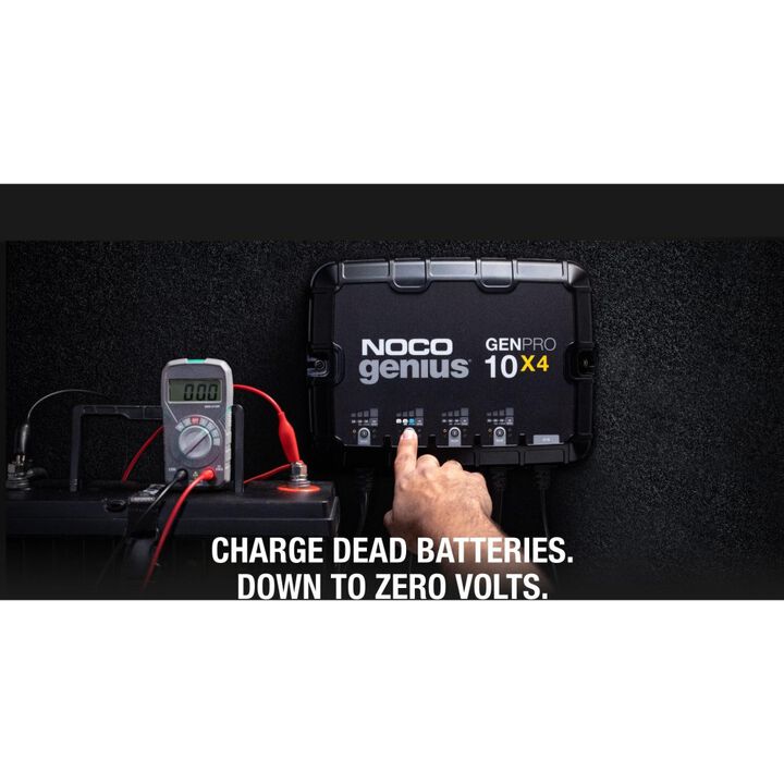 Noco 12V Battery Charger 40A Fully Automatic 4 Bank On Board, large image number 6