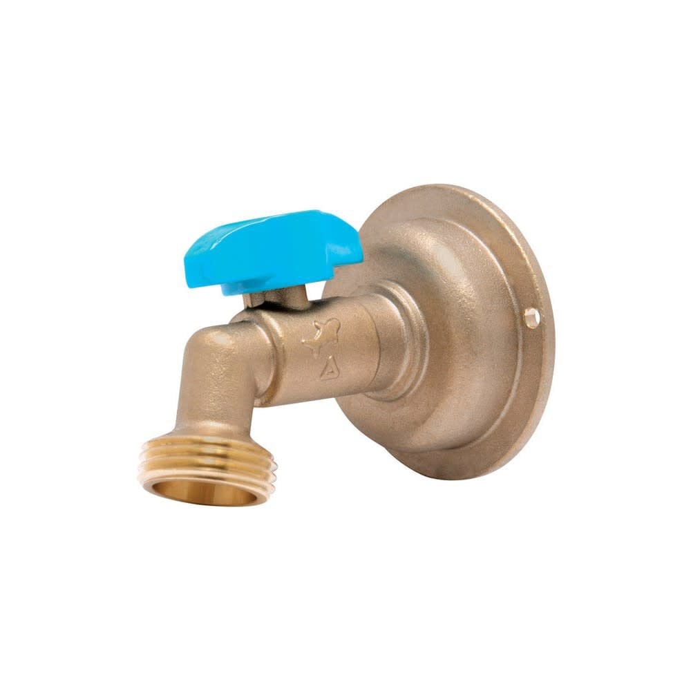 Sharkbite 1/2in MHT T x 3/4in S MHT 200 Psi Brass Hose Bibb, large image number 1