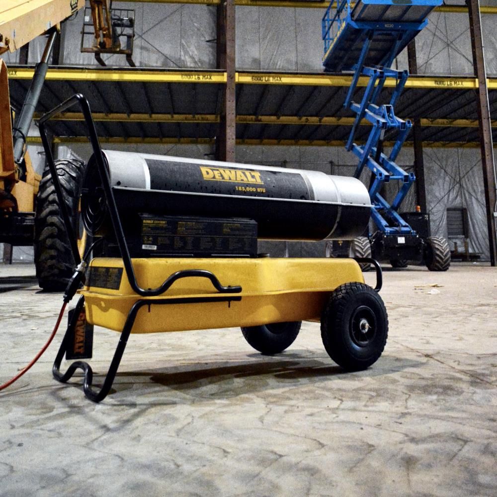DEWALT 185000 BTU Forced Air Kerosene Job Site Heater, large image number 11