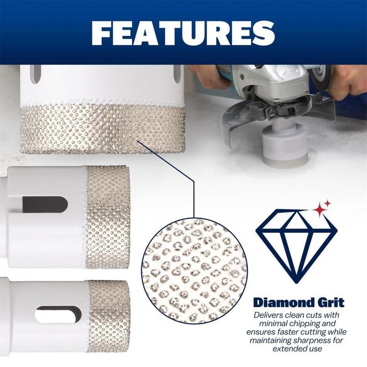 Marshalltown Arranged Diamond Tools Plumbing Kit, large image number 3