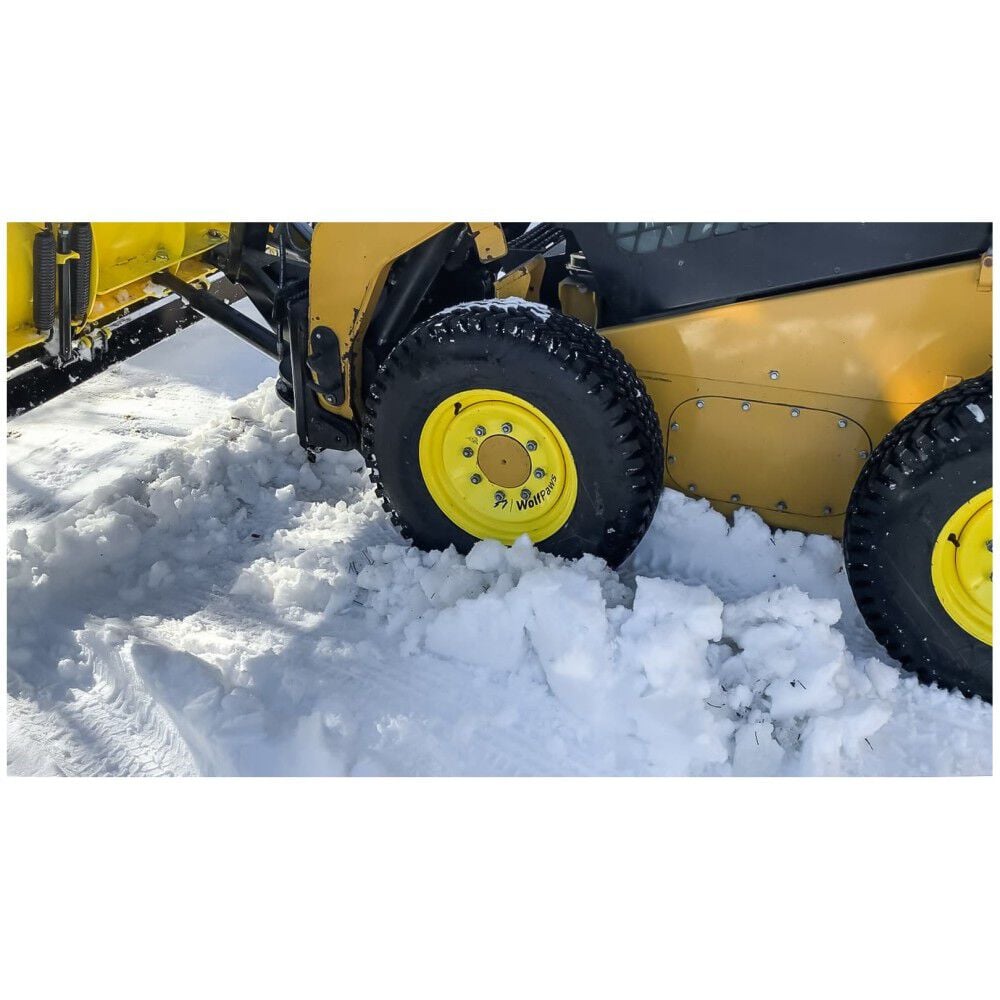 Snow Wolf Wolfpaws Skid Steer Snow Tires Set of 4, large image number 7