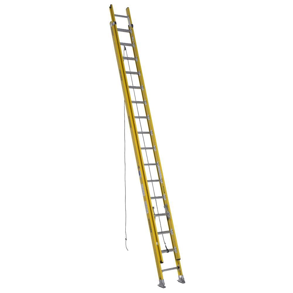 Werner 32 Ft. Type IAA Fiberglass Round Rung Extension Ladder – 7132-2