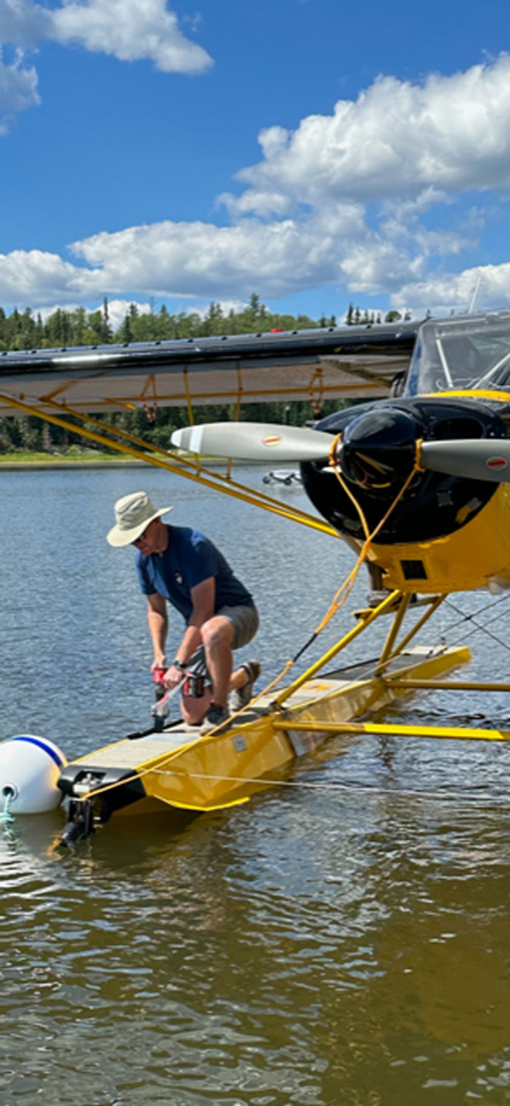 Turbo Seaplane Float Pump with Milwaukee M18 Compact Drill 2 Battery and 2 Invasive Species Filter Kit, large image number 2