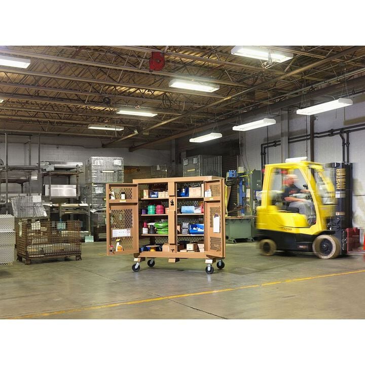 Knaack Model 139-MT Tool Kage 59.4 Cu-Ft. Tan Steel Cabinet, large image number 6