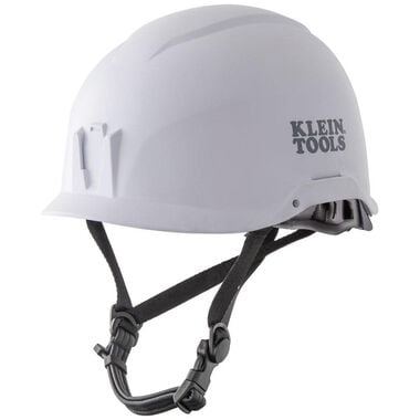 Klein Tools Safety Helmet Non-Vented-Class E White, large image number 0