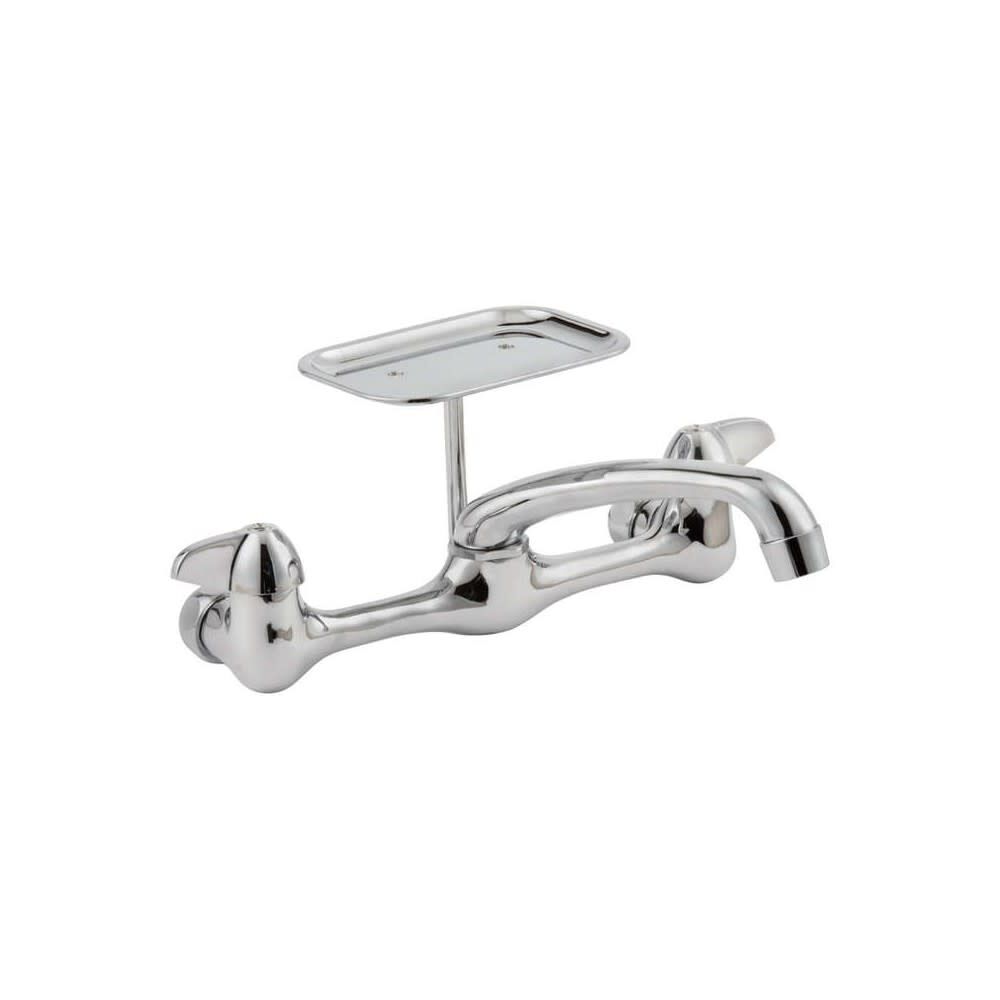 Homewerks Aerator Kitchen Faucet Chrome 2 Handle, large image number 2