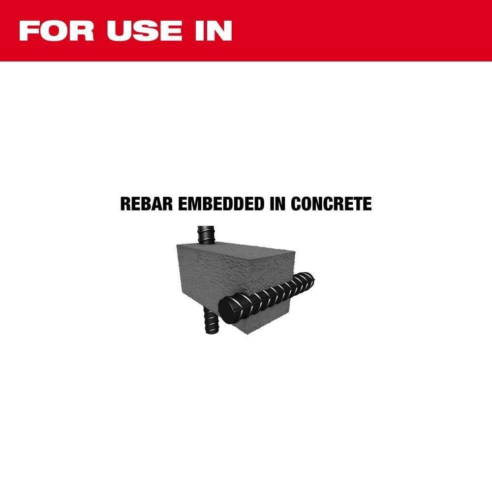 Milwaukee Straight Shank 3/4inch X 18inch Rebar Cutter, large image number 2