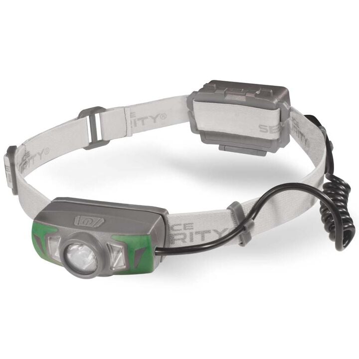 Police Security TWIN POWER 550 Lumens 3 AAA Alkaline Battery LED Headlamps