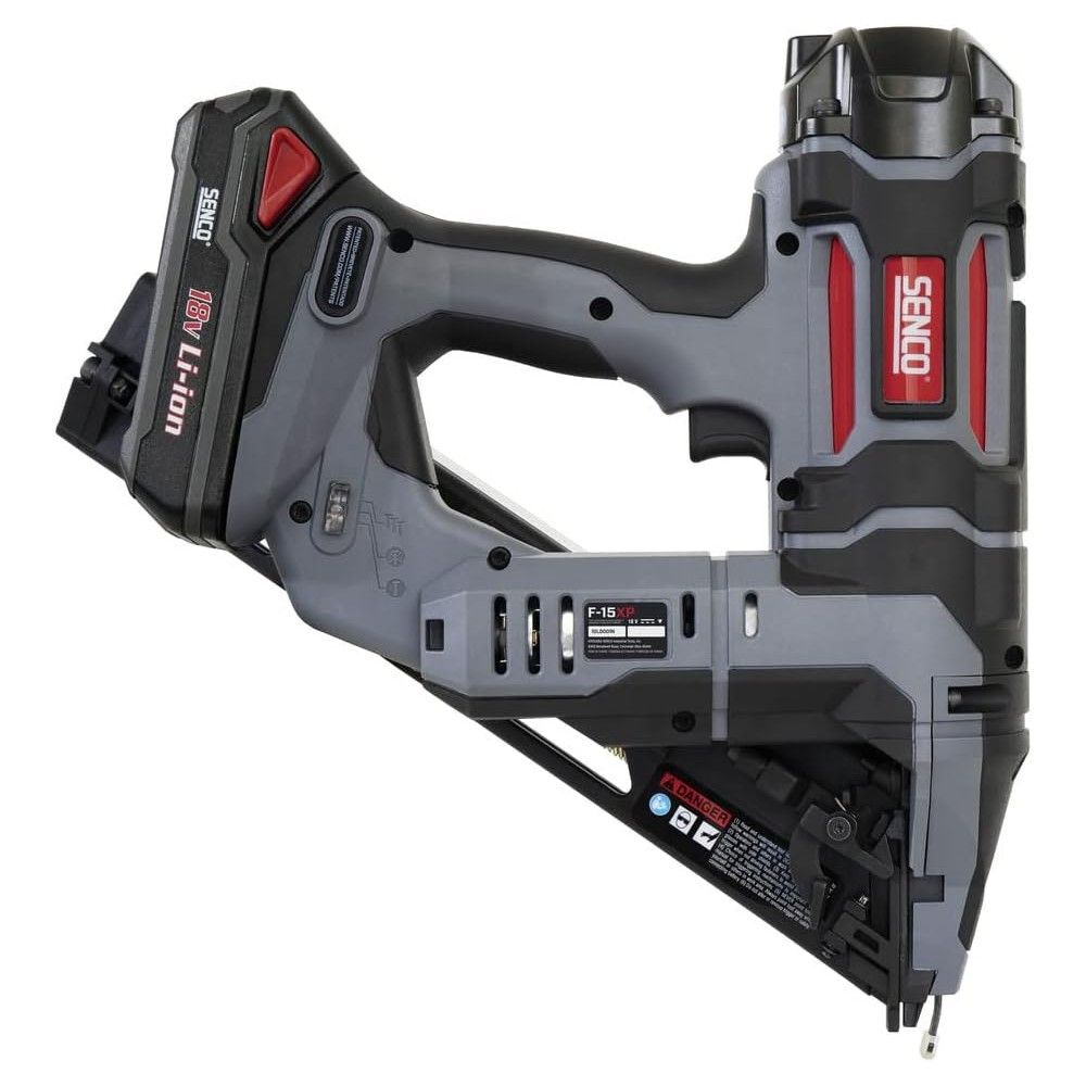 Senco F-15XP 2.0Ah 18V 15 Gauge Li-Ion Battery Powered 2-1/2 Inch Finish Nailer, large image number 5