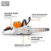Stihl MSA 160 C-B 12 in Bar & Chain Battery-Powered Chainsaw, small image number 2